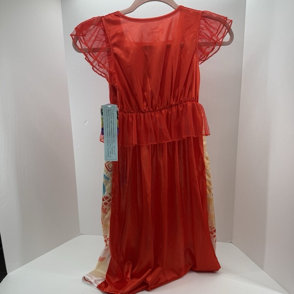 Disney Princess Moana Fantasy Costume Nightgown Gown Pajamas New Girl 8 - Picture 5 of 5